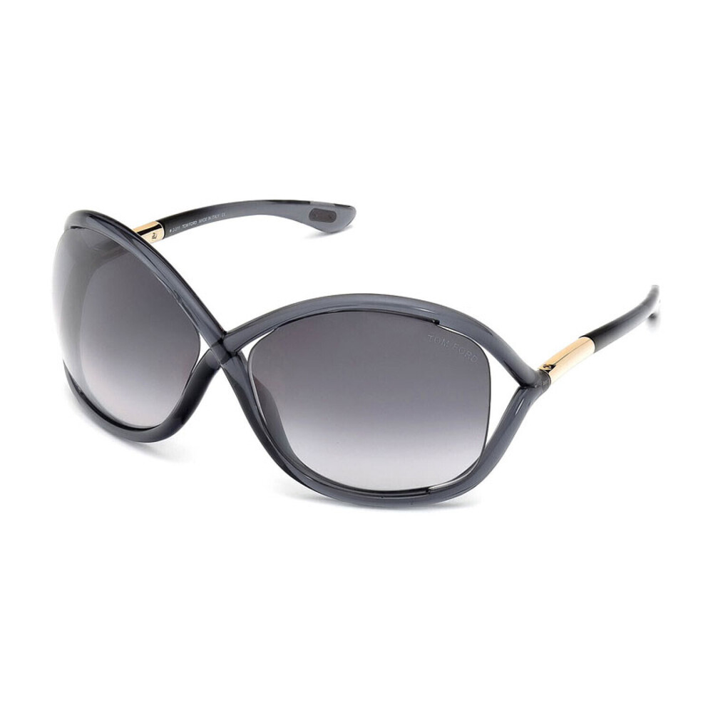 NEW Tom Ford FT0009 0B5 Transparent Grey Sunglasses authentic
